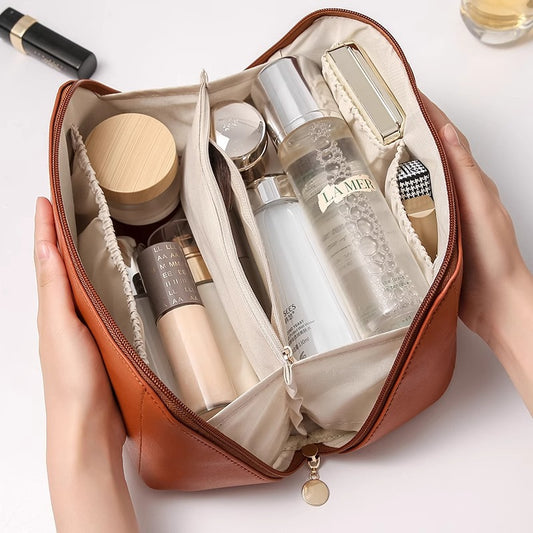 Cosmetic Bag Women's Large Capacity Portable Ins High-End Internet Celebrity 2025 New Travel Cosmetics Toiletry Storage Bag - image 2