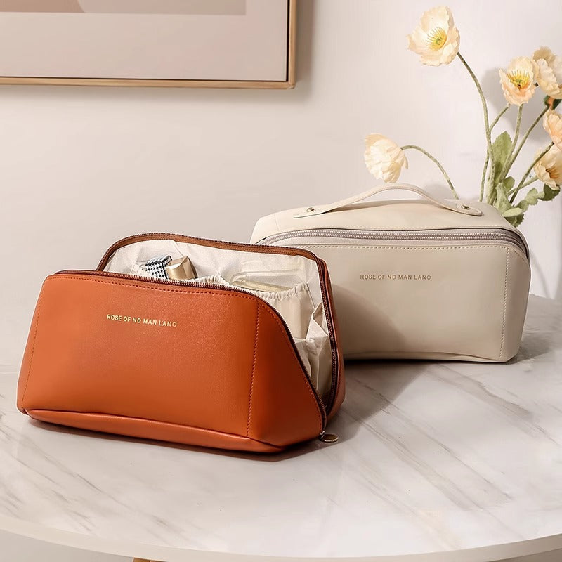 Cosmetic Bag Women's Large Capacity Portable Ins High-End Internet Celebrity 2025 New Travel Cosmetics Toiletry Storage Bag - image 3