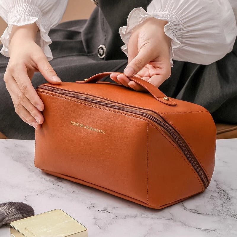 Cosmetic Bag Women's Large Capacity Portable Ins High-End Internet Celebrity 2025 New Travel Cosmetics Toiletry Storage Bag - image 4