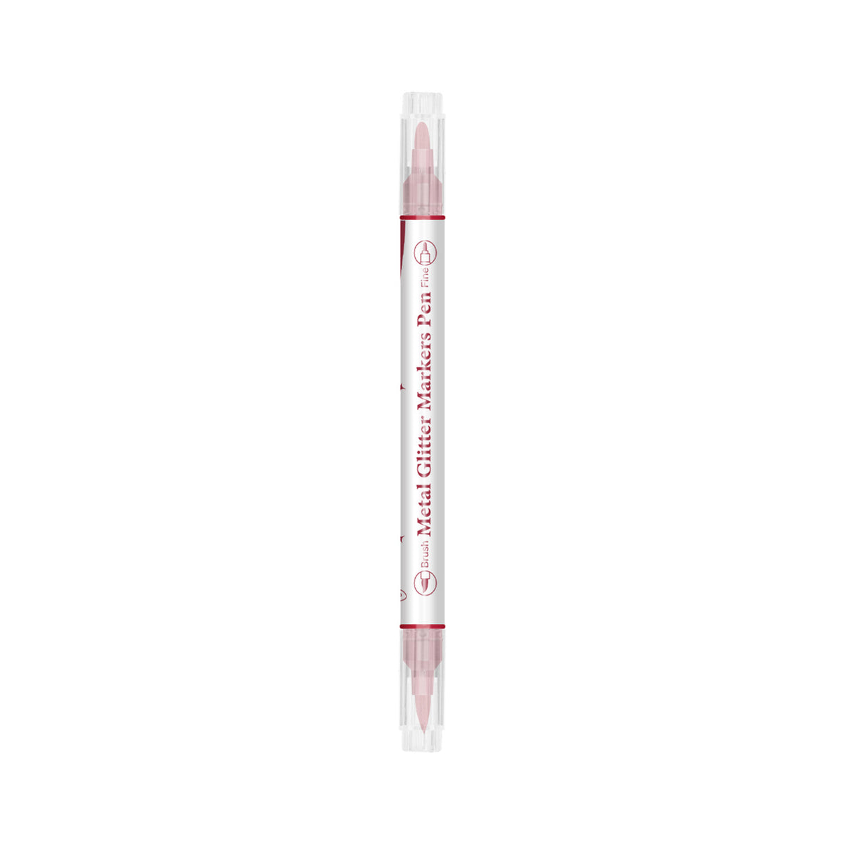 Handbook Pearlescent Greeting Card Painting Handbook Soft-Head Double-Head Beauty Pen 10-Color Set Colorful Hook Line Pen Marker Pen - image 5