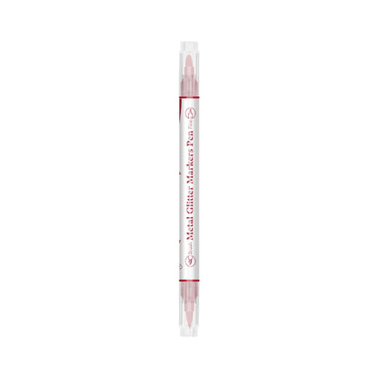 Handbook Pearlescent Greeting Card Painting Handbook Soft-Head Double-Head Beauty Pen 10-Color Set Colorful Hook Line Pen Marker Pen - image 5