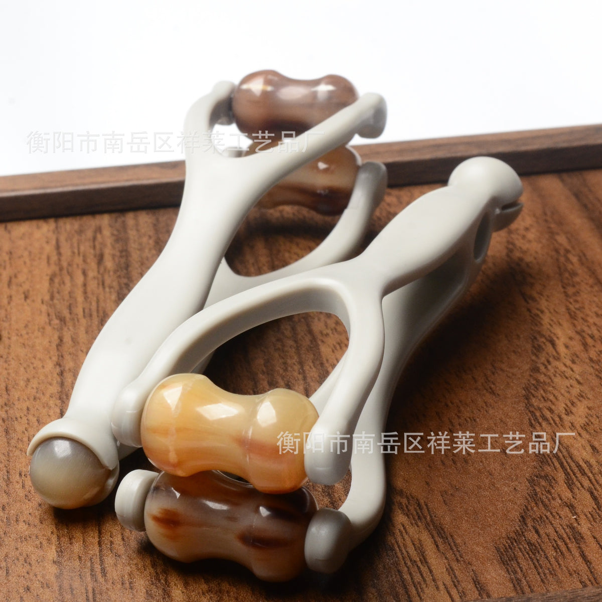Horn Finger Massager, Finger Joint Massage Roller, Horn Finger Clip, Beauty Finger Massager - image 3