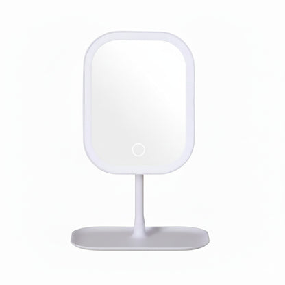 Cross-Border Led Smart Makeup Mirror with Light Girls Bedroom Dressing Table Dressing Mirror Student Dormitory Desktop Mirror - image 5