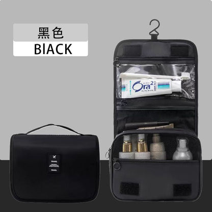 Large-Capacity Cosmetic Bag, Business Trip, Portable Toiletry Bag, Fashionable Portable Waterproof Dry and Wet Separation Hook Storage Bag - image 2