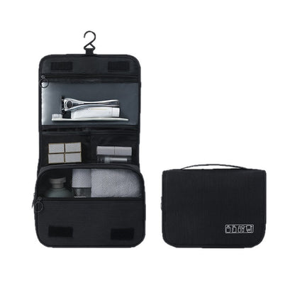 Large-Capacity Cosmetic Bag, Business Trip, Portable Toiletry Bag, Fashionable Portable Waterproof Dry and Wet Separation Hook Storage Bag - image 5
