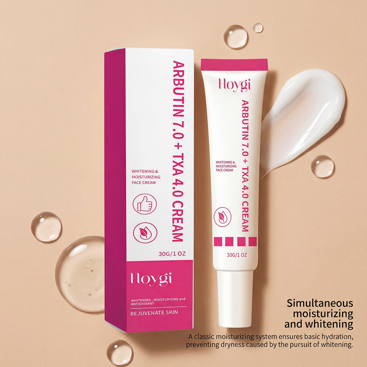 Whitening and Moisturizing Face Cream